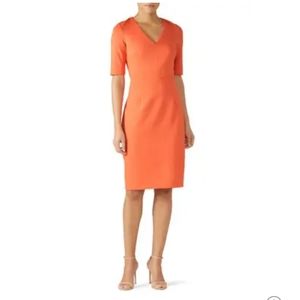 Trina Turk Sheath Dress Orange